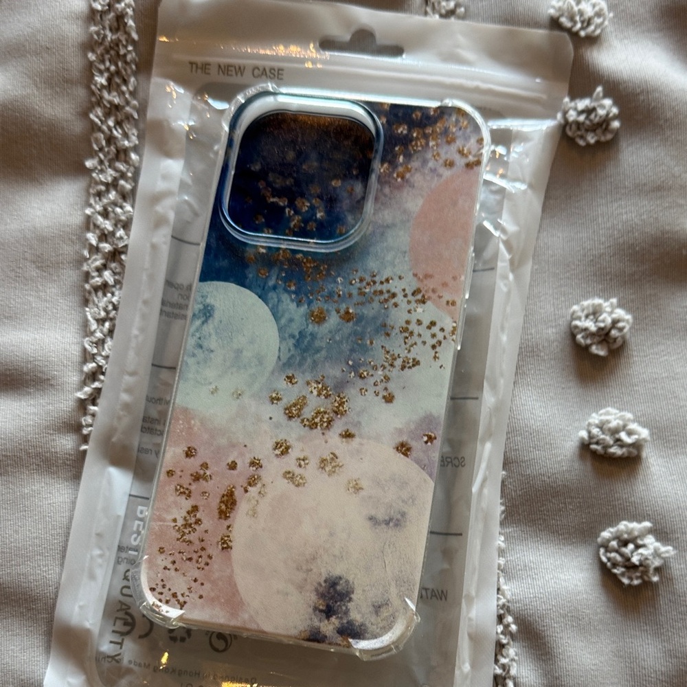Stylish Glitter Phone Case - IPhone 15 pro Multicolor